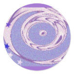 Customize it ! Add your Name or Message ! Round Sticker