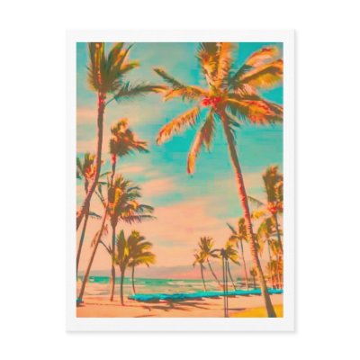 Customize it.. Aloha, Waikoloa Beach Big Island Postcards