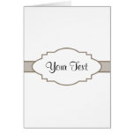 Customize It! Nameplate Cards