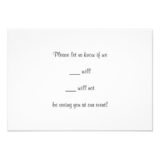 Customize It! Nameplate Personalized Invitation
