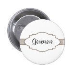 Customize It! Nameplate Pinback Buttons