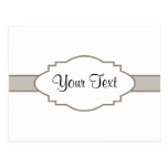 Customize It! Nameplate Post Cards