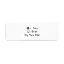Customize It! Solid Pattern Base labels