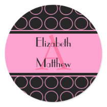 Customize Last Name Initial and First Name Sticker by indolilly Customize Last Name Initial and First Name Sticker