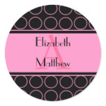 Customize Last Name Initial and First Name Sticker