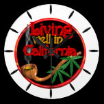 Customize living well California clock valxart wall clocks