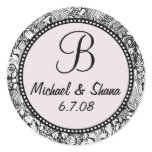 Customize Me! ...Monogram Wedding Sticker