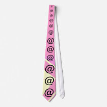 Customize Pink and Yellow Tie