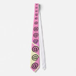 Customize Pink and Yellow Tie