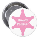 Customize Pink Sheriff Badge