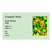 Customize ProductYellow Wildflowers business cards