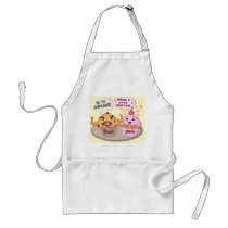 Customize Sweet Talk Funny Retro Apron by jamiecreates1 Customize Sweet Talk Funny Retro Apron