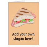 Customize this BLT Sandwich Graphic Greeting Card