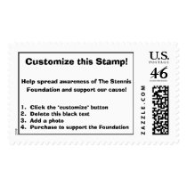 Customize this Postage Stamp! by StennisFoundation Customize this Postage Stamp!