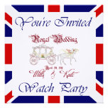 Customize THIS Royal Wedding Watch Party Invite