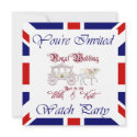 Customize THIS Royal Wedding Watch Party Invite invitation