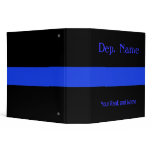 Customize this Thin Blue Line binders