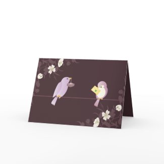 Customize Tweet Greeting Card card