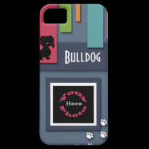Customize w/ Your Dog Photo - Bulldog Themed casemate cases