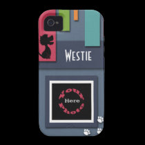 Customize w/ Your Dog Photo - Westie Themed casemate cases