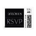 Customize with your date RSVP Stamp