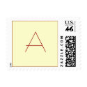 Customize Your Monogram postage
