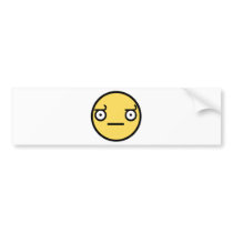 Customize Your Own: Awesome Concern Smiley Face Bumper Stickers