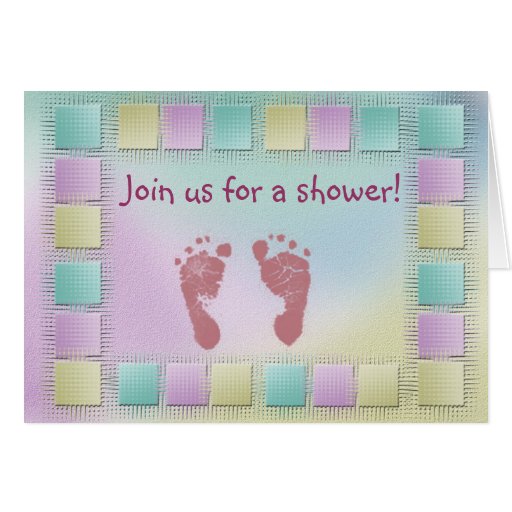 Customize your own baby shower card Zazzle