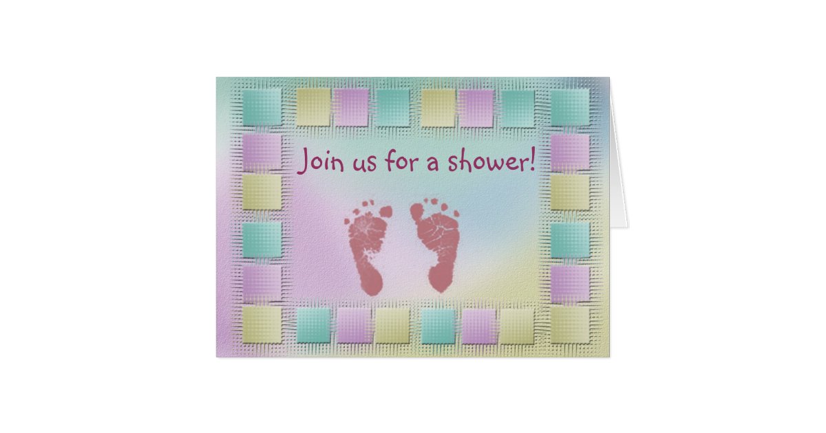 Customize your own baby shower card Zazzle