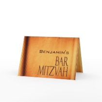 Customize your own Bar Mitzvah invitation Greeting Cards