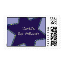 Customize your own Bar Mitzvah Stamp