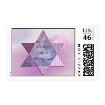 Customize your own Bat Mitzvah stamp