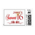 Customize your own birthday postage stamp