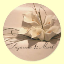 Customize your own calla lily stickers