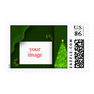 Customize your own Christmas photo... - Customized stamp