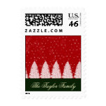 Customize your own Christmas postage
