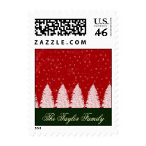 Customize your own Christmas postage