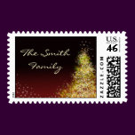 Customize your own Christmas postage