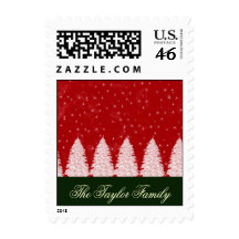 Customize your own Christmas postage