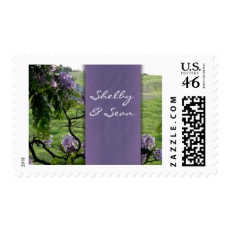 Customize your own country wedding stamp