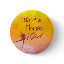 Customize your own Flower girl button by perfectwedding Customize your own Flower girl button