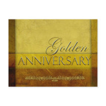 Customize your own Golden Anniversary postcards by perfectpostage Customize your own Golden Anniversary postcards