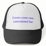 Customize Your Own Hat Customize Your Own Hat