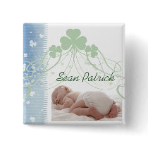 Customize your own Irish baby design Pinback Buttons