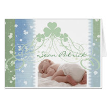 Customize your own Irish baby design Cards