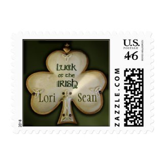 Customize your own Irish Wedding Postage stamp