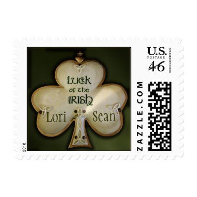 Customize your own Irish Wedding Postage
