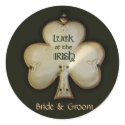Customize your own Irish Wedding stickers
