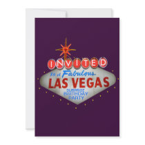 Customize Your Own Las Vegas Sign Invitations by urbanphotos Customize Your Own Las Vegas Sign Invitations