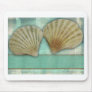 Customize your own seashell design mousepads